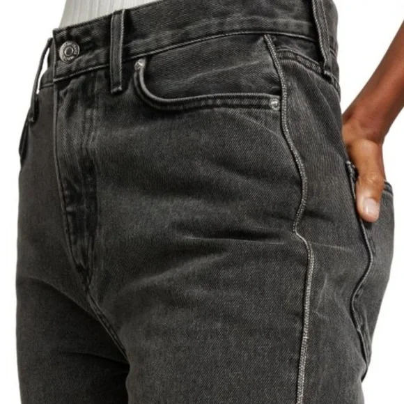 VERONICA BEARD | Dylan | Crystal-Embellished | High-Rise Straight-Leg Jeans S/24 - Picture 3 of 16